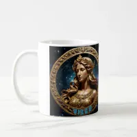 Virgo astrology sign coffee mug