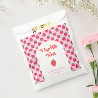 Strawberry 1st Birthday Berry First Thank You Favor Bag