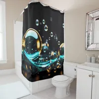 Bubble Shower Curtains