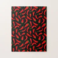 Red Chili Pepper Fun Food Jigsaw Puzzle