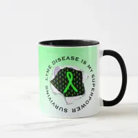 SURVIVING LYME DISEASE SUPERHERO COFFEE MUG