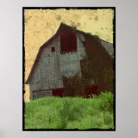 Kalona Barn and Ivy Poster