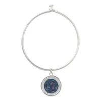 Stellar Night Mandala Bangle Bracelet