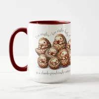 Adorable Anglin' for 8 Cute Cuddling Pangolins Mug