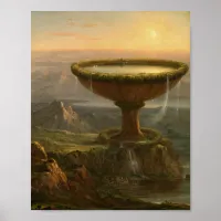 The Titan's Goblet (1833) - Thomas Cole Poster