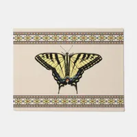 Southwestern Yellow Swallowtail Butterfly Small Doormat