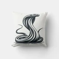 Serpentine Comfort: Cobra-Shaped Pillow for Exotic