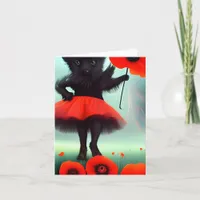 Toto in the Poppies All Occasions Card