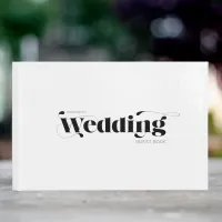 Decorative Modern Wedding Mr & Mrs ID887 Guest Book