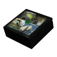 Rock Formations and Caves in Alaska Collage Keepsake Box