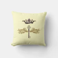 Keys The Kingdom Throw Pillow