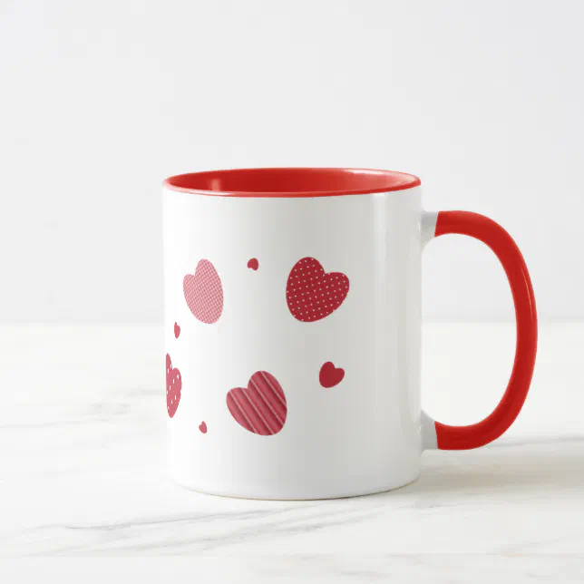 hearts mug