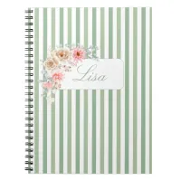 Personalized Spring Blossom Notebook
