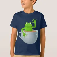 Frog in a Tea T-Shirt