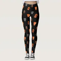 Cute Woodland Creatures Themed Women's Leggings