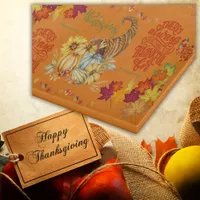 Thanksgiving Friendsgiving Autumn on orange | Cutting Board