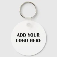Add Your Own Custom Business Logo To This  Keychain