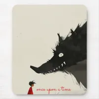 Little Red Riding Hoos & the Evil Wolf Mouse Pad