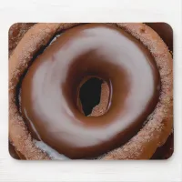 Chocolate Frosted Donut Mouse Pad