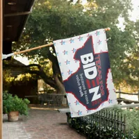 Texas for Biden 2020 Presidential Election TX Joe House Flag