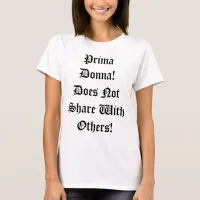 Prima Donna Women's T-shirt