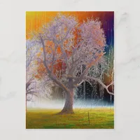 Color Tree Postcard