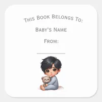 Customize Boy Book Plate