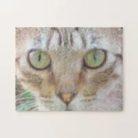 Puzzle - Tabby Cat Face