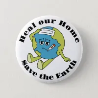 Sick Earth Button