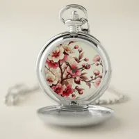 Cherry Blossom Pocket Watch