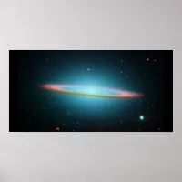 The Sombrero Galaxy Poster