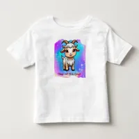 Cute Kawaii Chinese Zodiac Year of the Goat | Toddler T-shirt