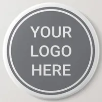 Custom Business Logo Branded Corporate Employee Button