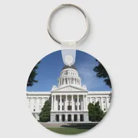 Capitol Majesty: Sacramento's Timeless Icon Keychain