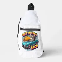 Taco Cat Cruising Sling Bag