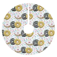 Donuts Christmas Tree Skirt