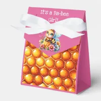 It's a Ba-bee Girl! Baby Shower  Favor Boxes