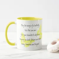 Irish Blessing: Wings of a Butterfly Mug