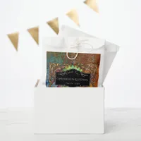 Steampunk Vintage Wedding "Thank You" Favor Bag