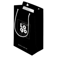 Small Custom Paper Shopping Bag with Company Logo