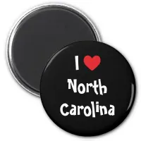 I Love North Carolina Magnet