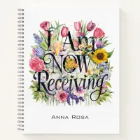 *~* Flowers I AM NOW RECEIVING 9 AP85 Manifesting Notebook