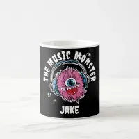 The Music Monster Personalized Coffee Mug