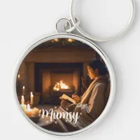 Personalized Christmas Mom Gift Keychain