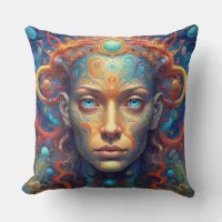 Atlantis Throw Fantasy Pillow