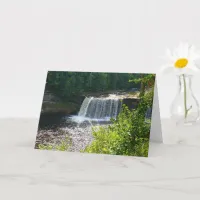 Upper Tahquamenon Falls State Park, MI Birthday Card