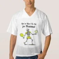 You're Never Too Old for Pickleball Men's Football Jersey