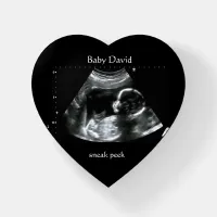 Baby Ultrasound Sonogram Picture Gift Paperweight