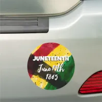 Juneteenth | June 19th Car Magnet