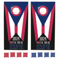 Ohio Total Solar Eclipse 2024 Cornhole Set